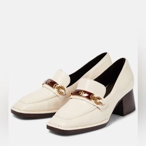 Tory Burch Perrine Gucci Styled Heeled Loafer Pump 55mm